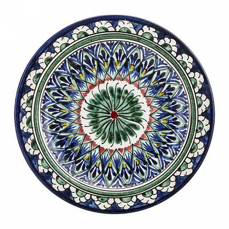 Национальная Узбекская Тарелка (плоская)